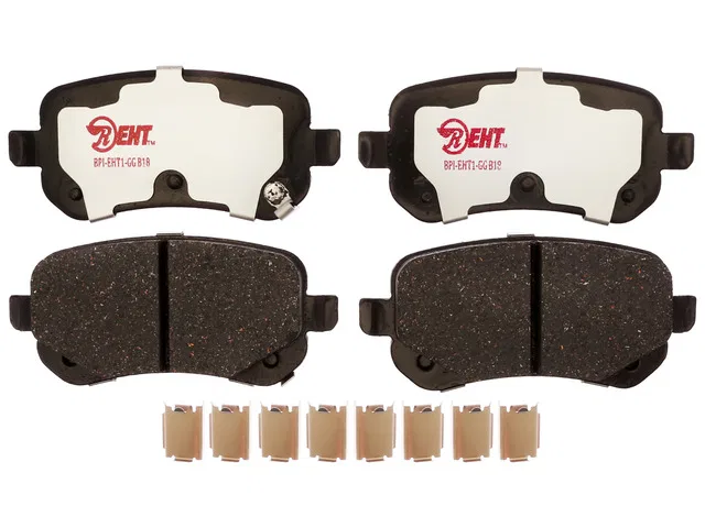 EHT1326H – R/M BRAKES Brake Pad, OE Replacement Hybrid Technology Includes Mounting Hardware